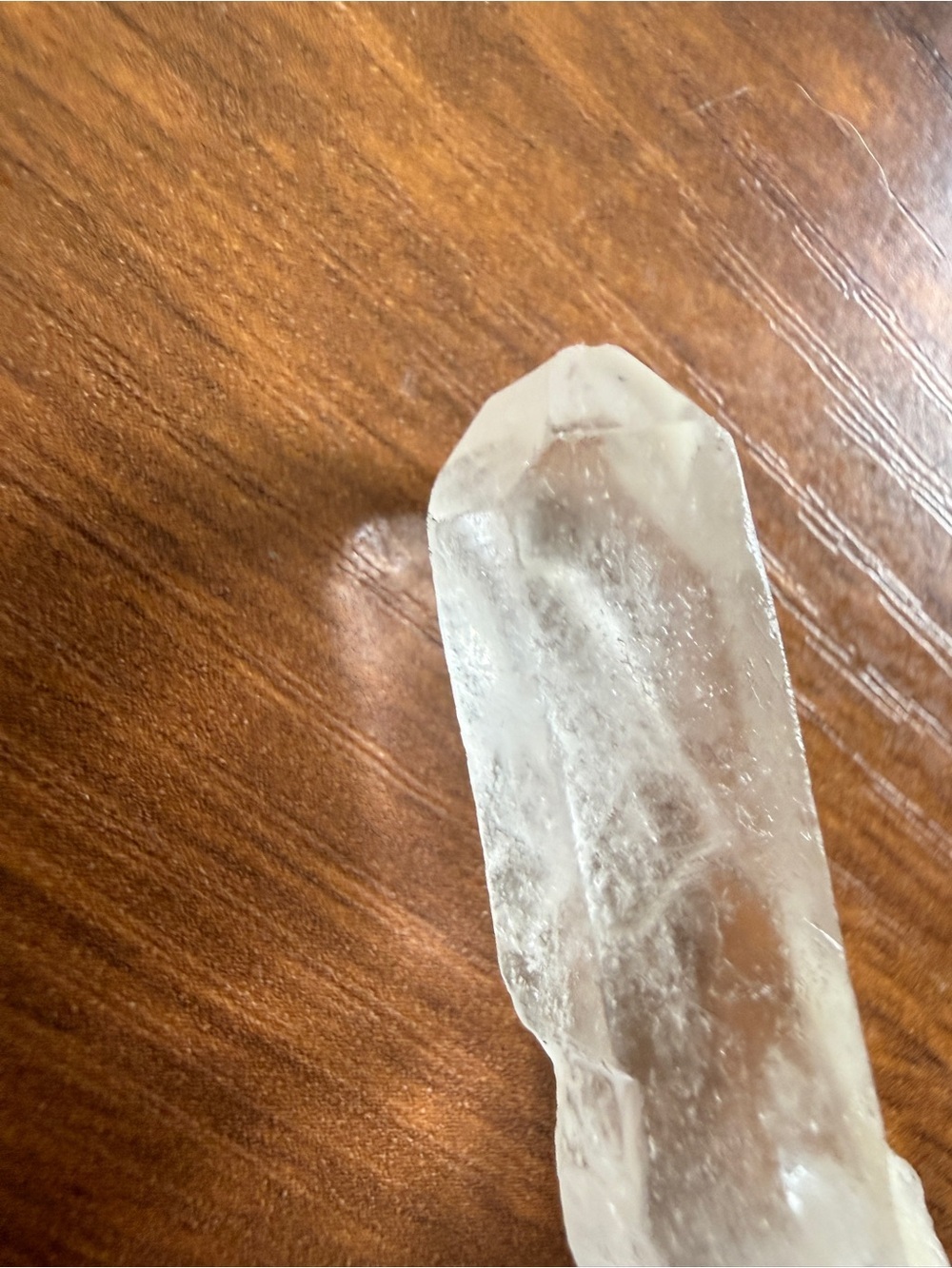 Clear Quartz Point Crystal - Picture 3 of 10